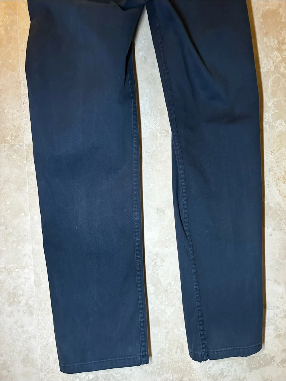 H&M (34x31 actual) Men’s Dark Blue Pants with Slim Straight Fit